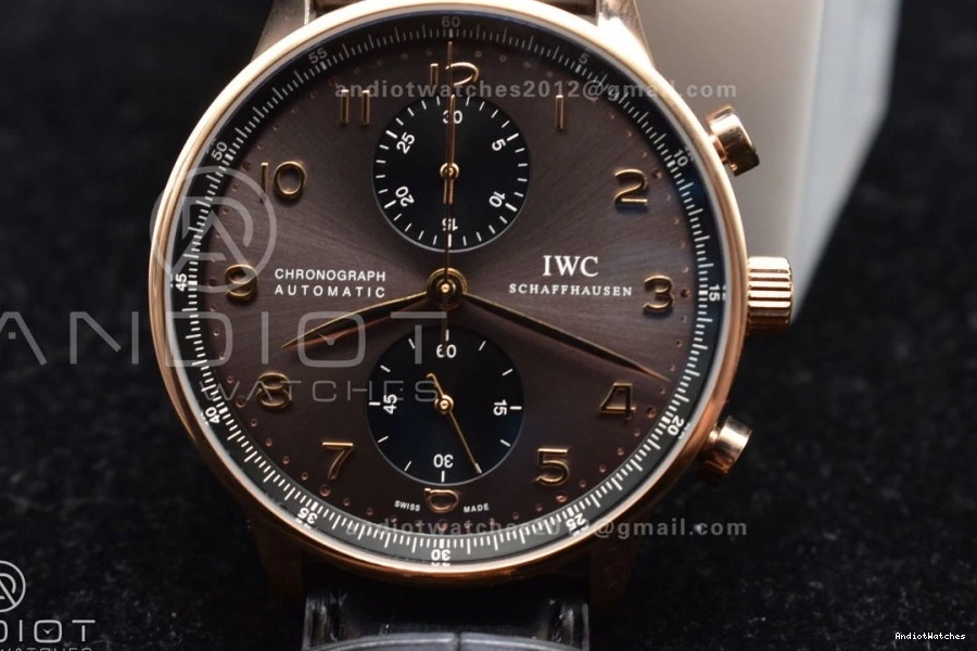 Genuine) Strap Best A7750 IW371482 as Black 444 Practical on Portuguese 1:1 Leather Edition (Same Thickness ZF Chrono 0115